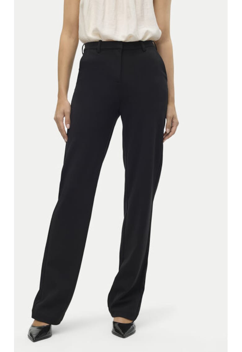 Pantaloni dama -  304509162 - Poliester/Viscoza - Negru