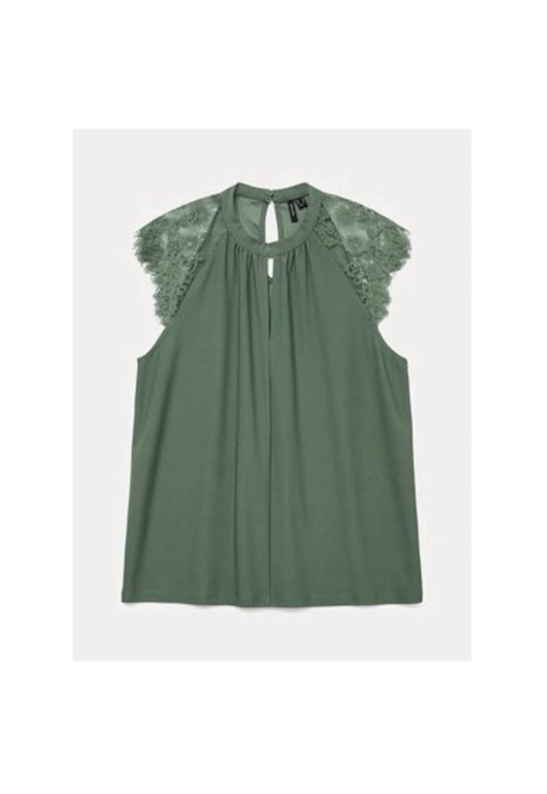Bluza dama -  304785672 - Poliester recliclat - Verde - Verde