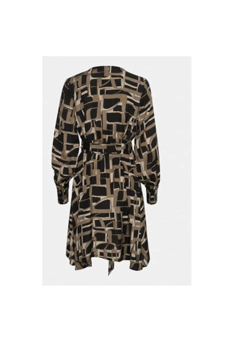 Rochie dama -  304099373 - Viscoza - Negru - Negru
