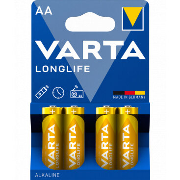 Baterie Alcalina Longlife Power 4906 AA / LR6 1.5V Set 4xBuc