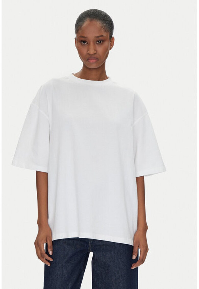 Tricou dama -  305138941 - Bumbac - Alb - Alb