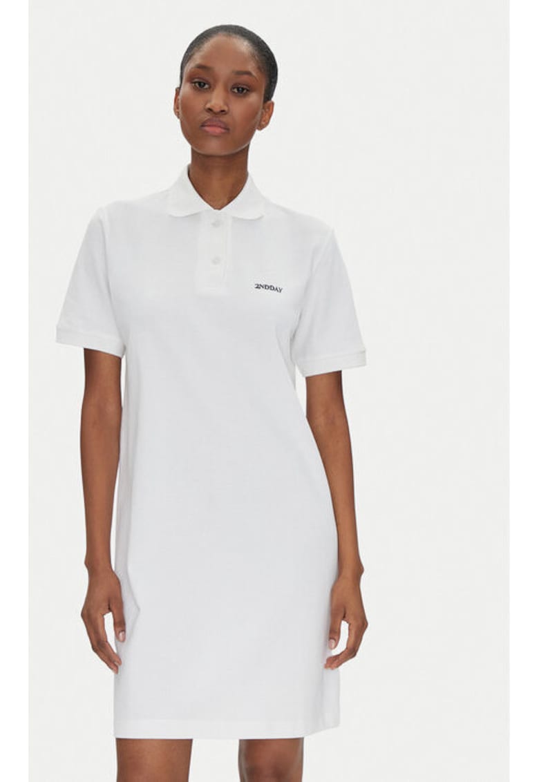 Rochie dama -  305138705 - Bumbac - Alb - Alb