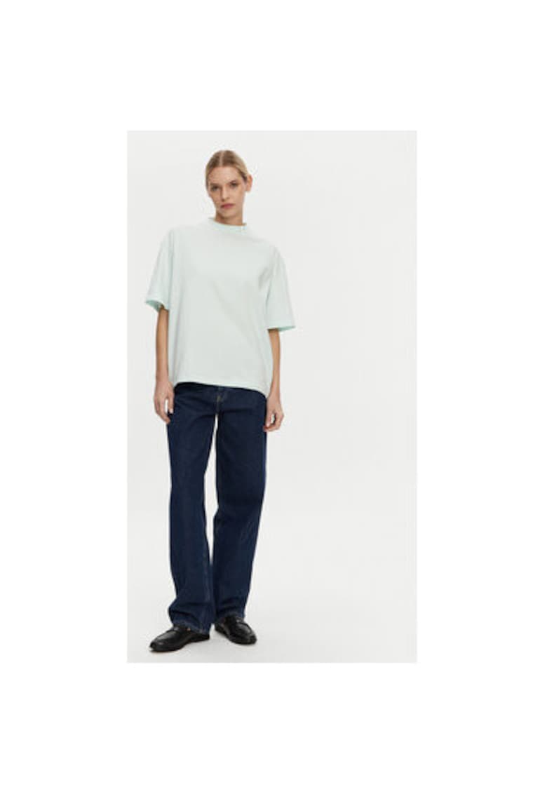 Tricou dama -  305138934 - Bumbac - Albastru - Albastru