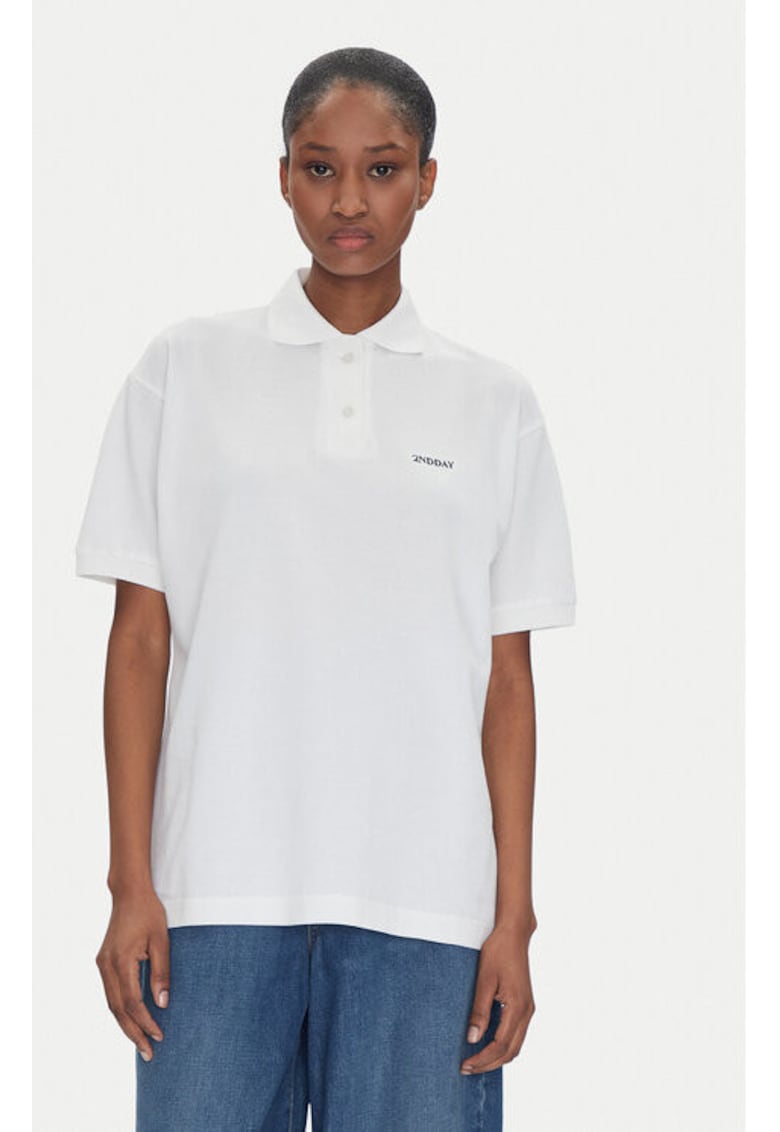 Tricou dama -  305138965 - Bumbac - Alb - Alb