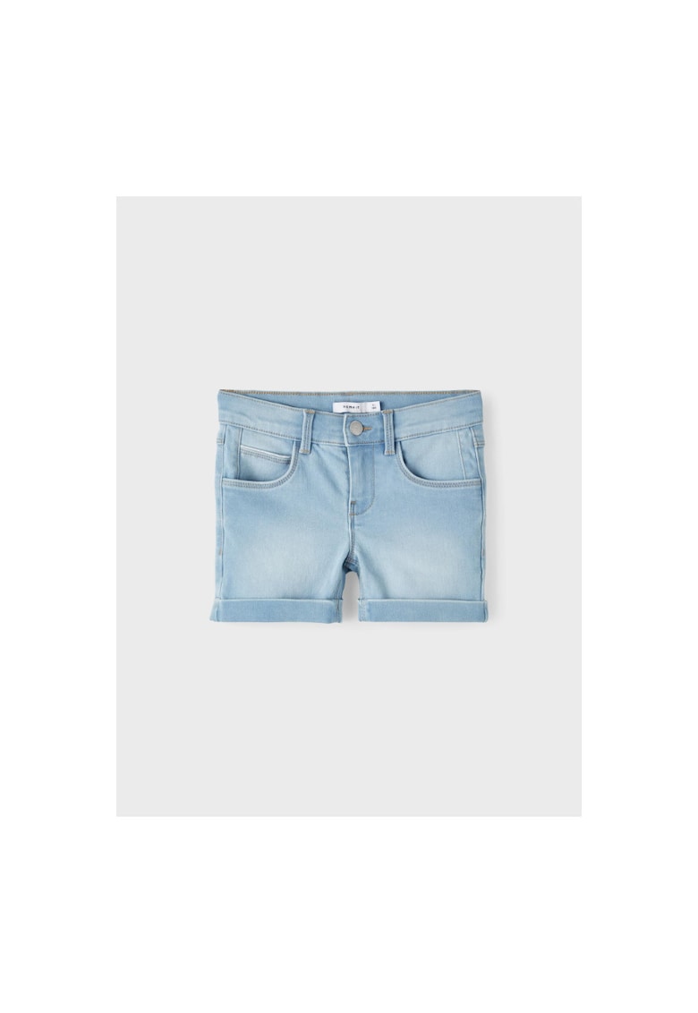 Pantaloni lungi -  301992875 - Bumbac - Albastru - Albastru