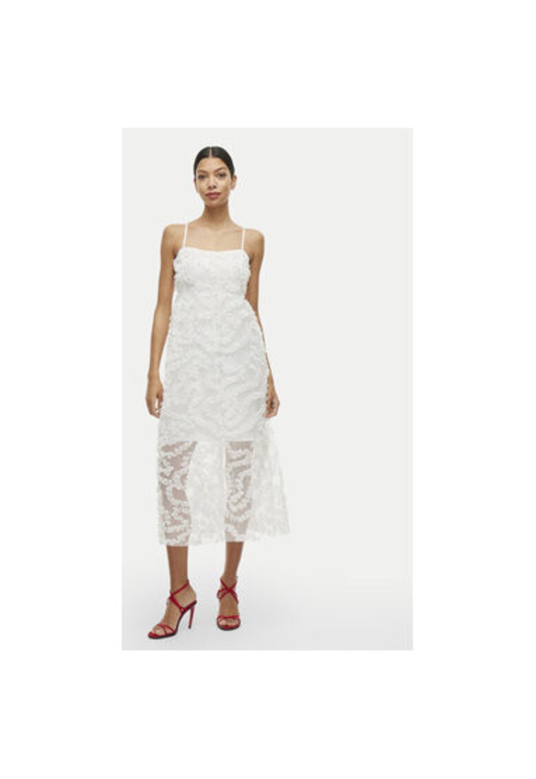 Rochie dama -  304931956 - Poliester - Alb - Alb