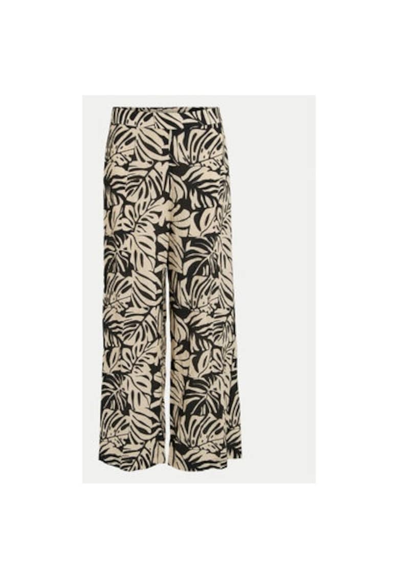 Pantaloni dama -  304932144 - Poliester - Negru - Negru