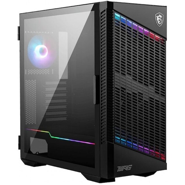 Carcasa MPG VELOX 100P AIRFLOW Middle Tower Gaming Negru
