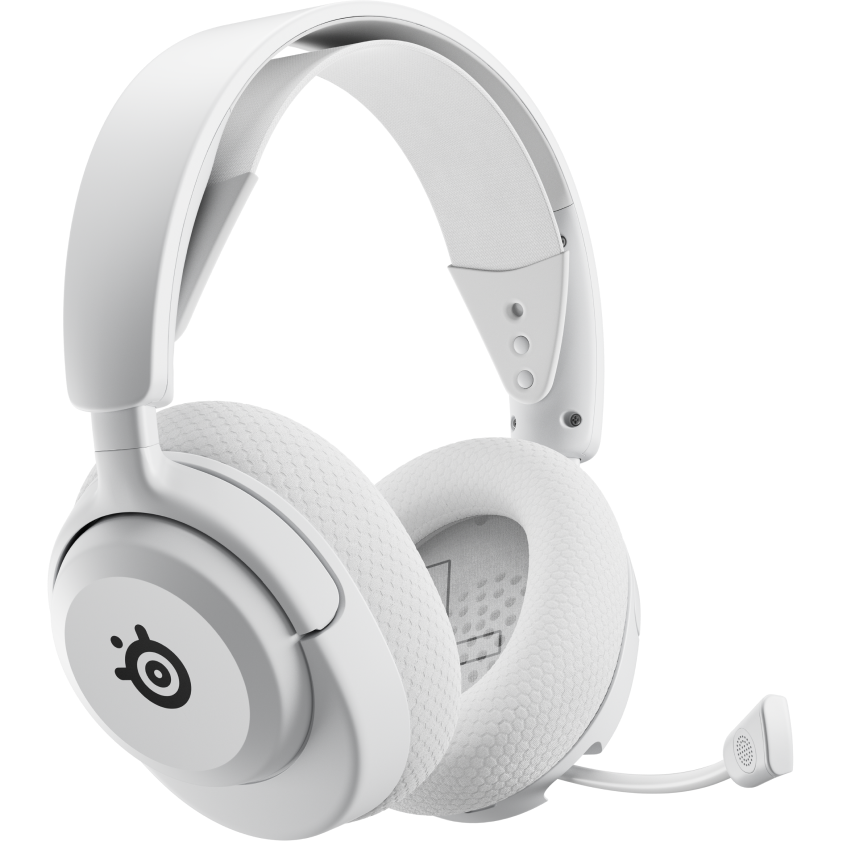 Casti Gaming Arctis Nova 5P Over-Ear Wireless Alb