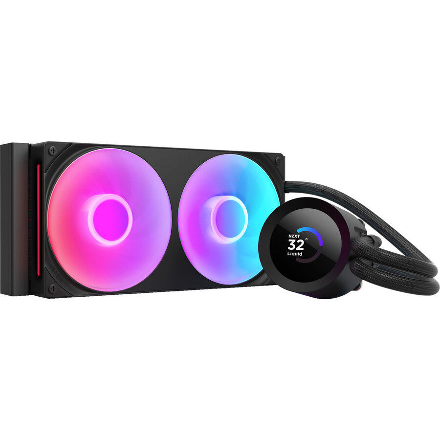 Kraken Plus RGB 240, water cooling black