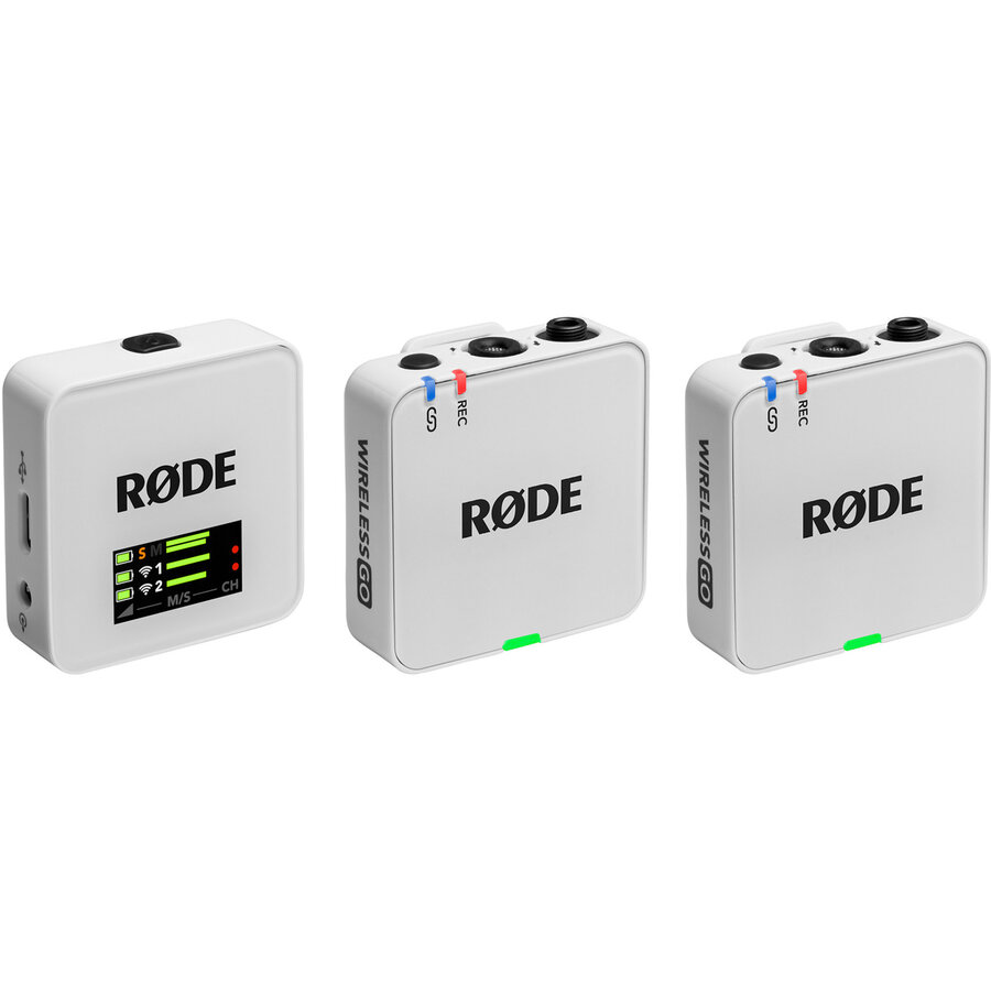 Rode Microphones Wireless GO (Gen 3), microphone white