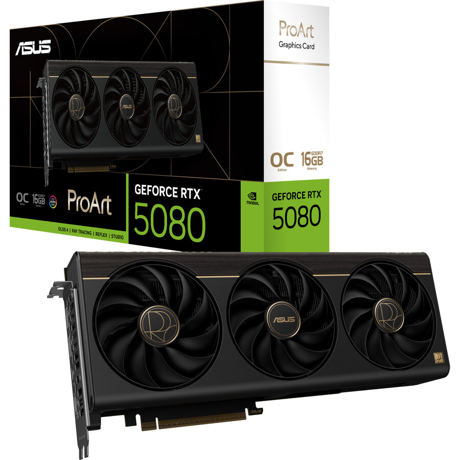 Placa Video GeForce RTX 5080 PROART OC DLSS 4