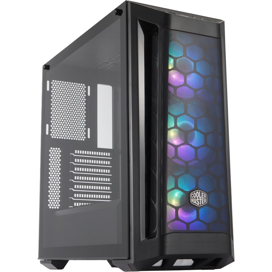 Carcasa MB MB511  TG ARGB USB3.2 Midi ATX Negru
