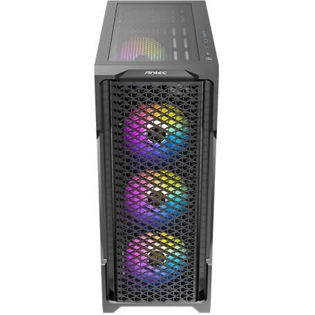 Carcasa AX90 TG ARGB USB3.0 Midi ATX Negru