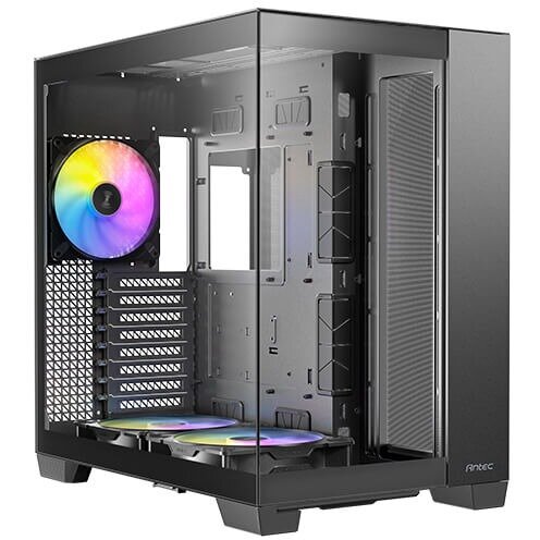 Carcasa C8 ARGB TG USB-C Full ATX Negru