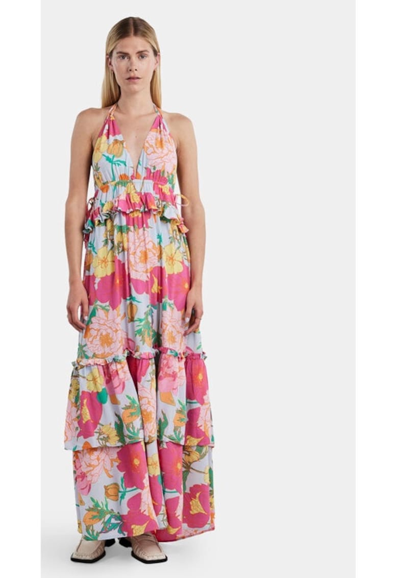 Rochie dama -  304009297 - Multicolor - Viscoza - Multicolor