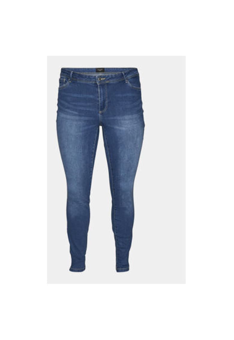 Blugi dama -  303785239 - Bumbac/Poliester - Albastru - Albastru