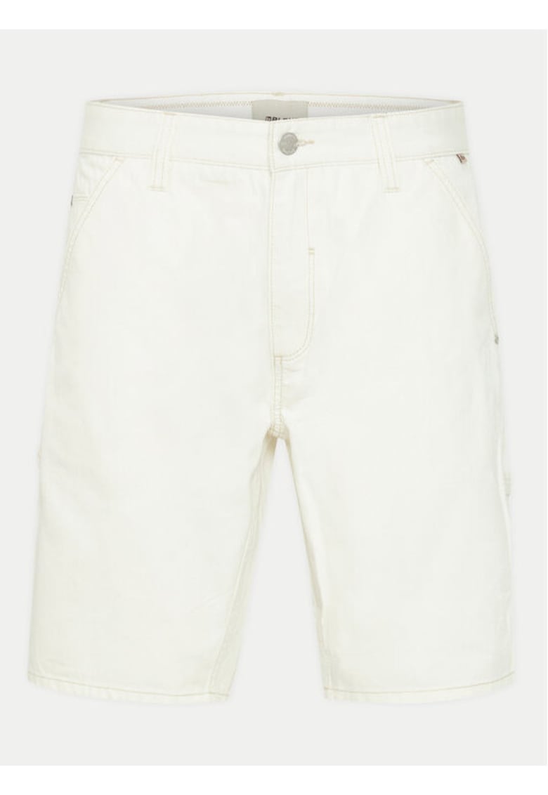 Pantaloni scurti barbati -  303530440 - Bumbac - Alb - Alb