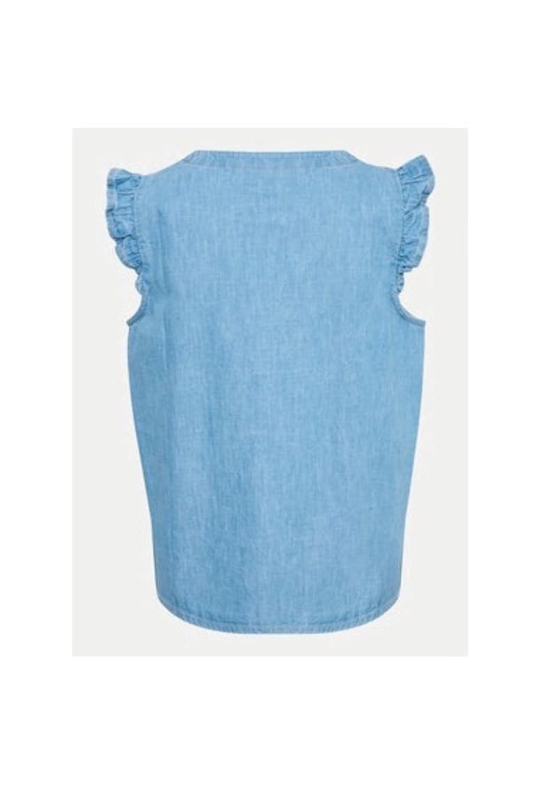 Bluza dama -  304369292 - Bumbac - Albastru - Albastru