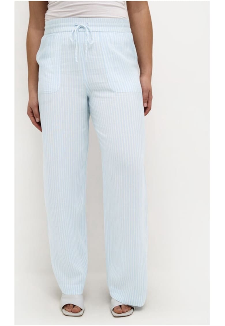 Pantaloni dama -  582210 - Albastru celest - Viscoza