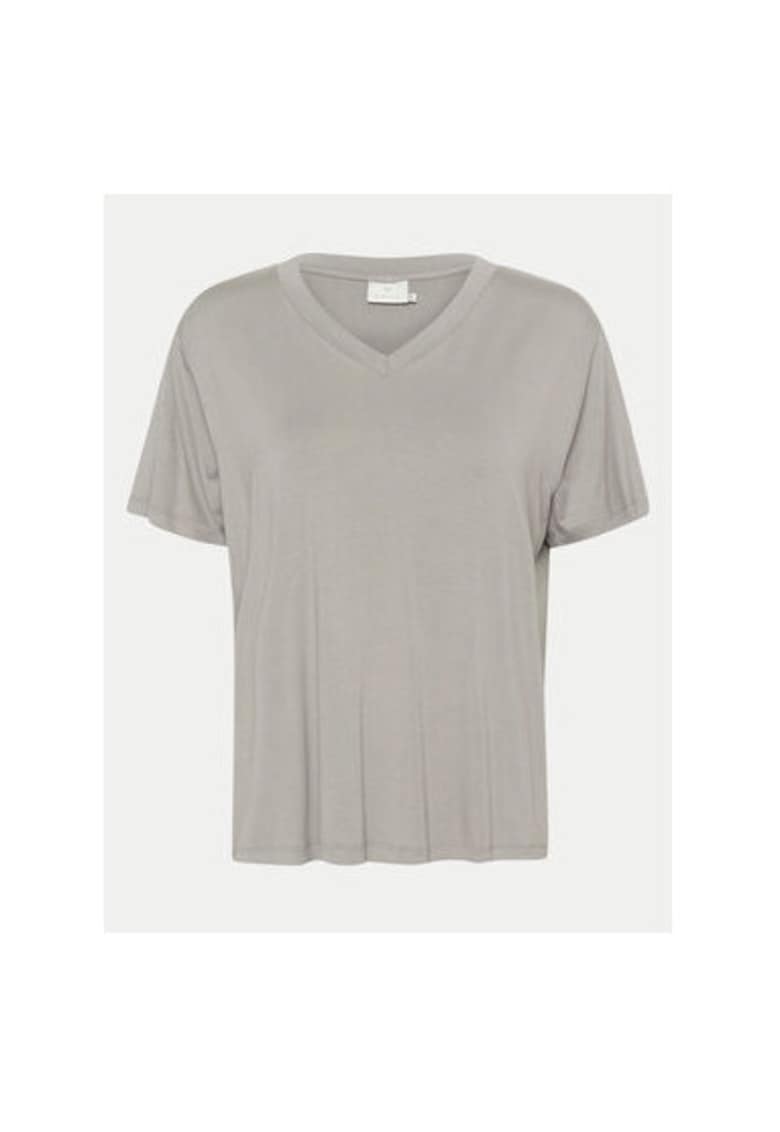 Tricou dama -  303964696 - Viscoza - Gri - Gri