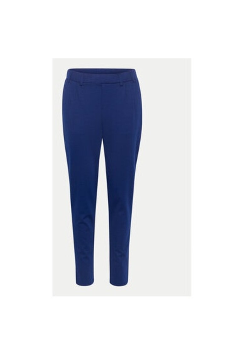 Pantaloni dama -  304751806 - Poliester/Viscoza - Albastru - Albastru