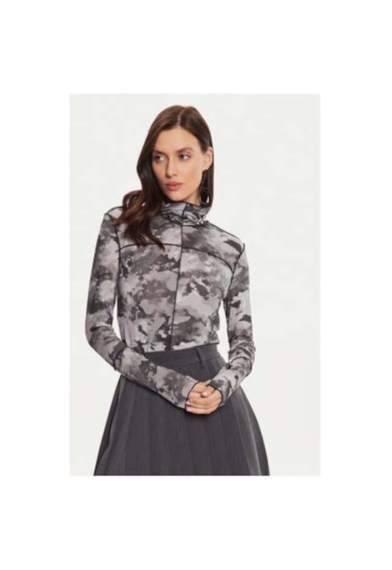 Bluza dama -  304176616 - Viscoza - Gri - Gri