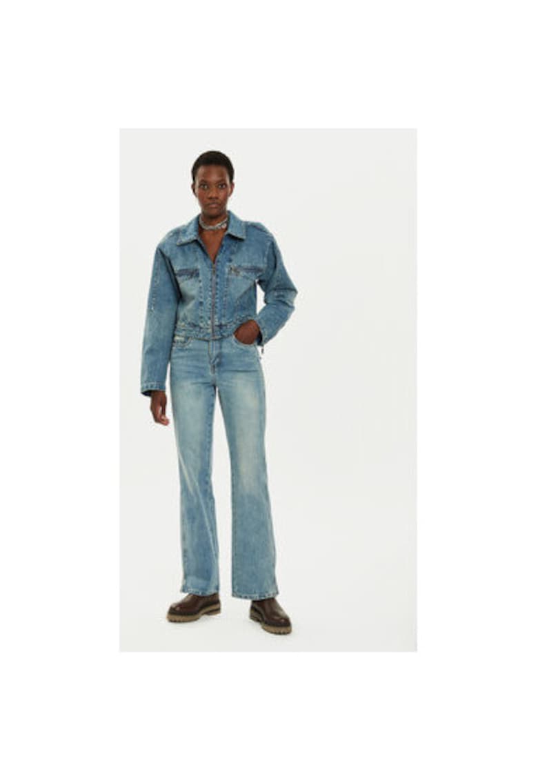 Blugi dama -  304135019 - Bumbac - Albastru - Albastru