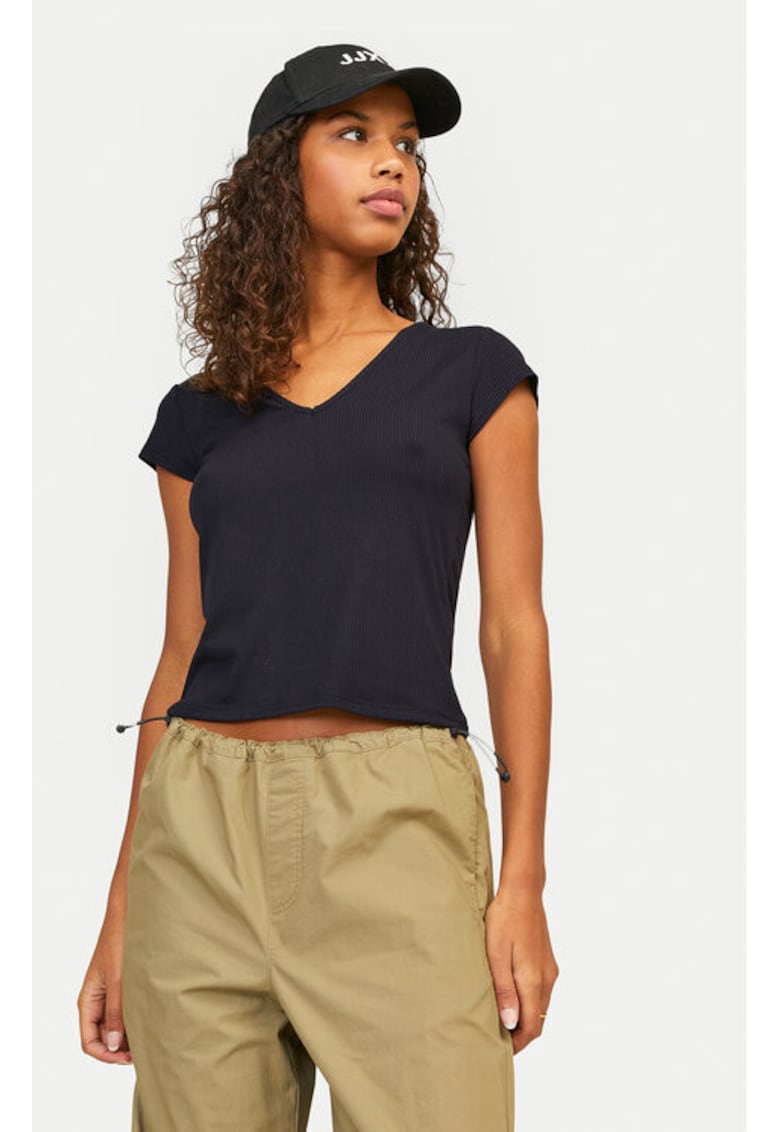 Tricou dama -  304703119 - Poliester - Negru - Negru