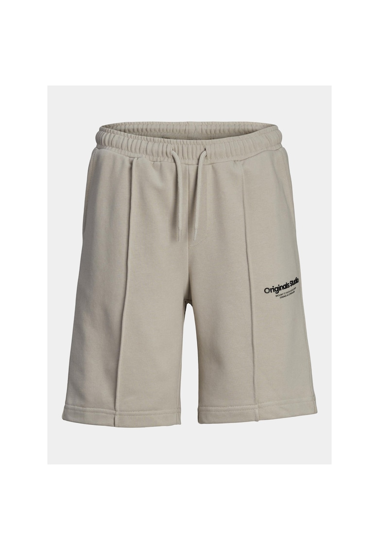Pantaloni scurti sport baieti -  303522056 - Gri - Bumbac