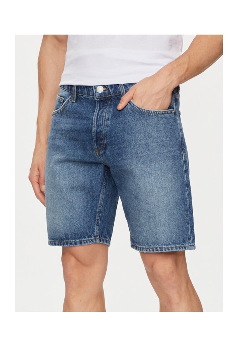 Pantaloni barbati -  61171 - Bumbac - Albastru
