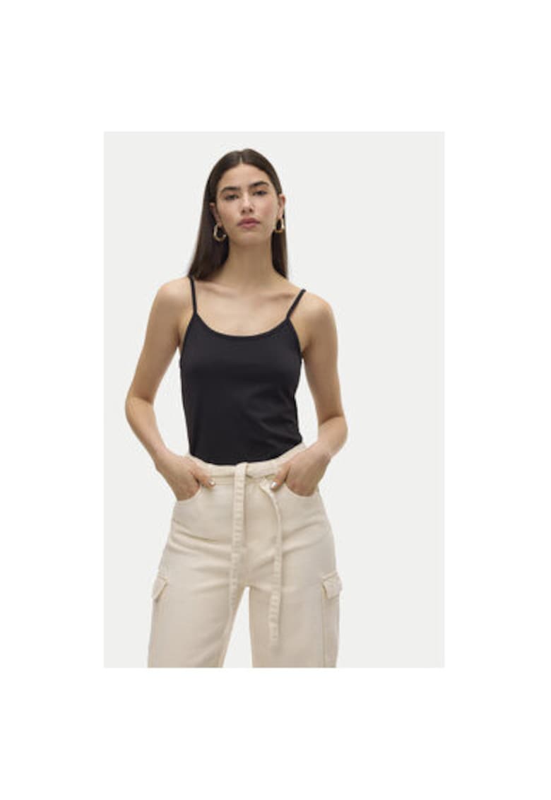 Tricou dama -  304786426 - Poliester - Negru - Negru