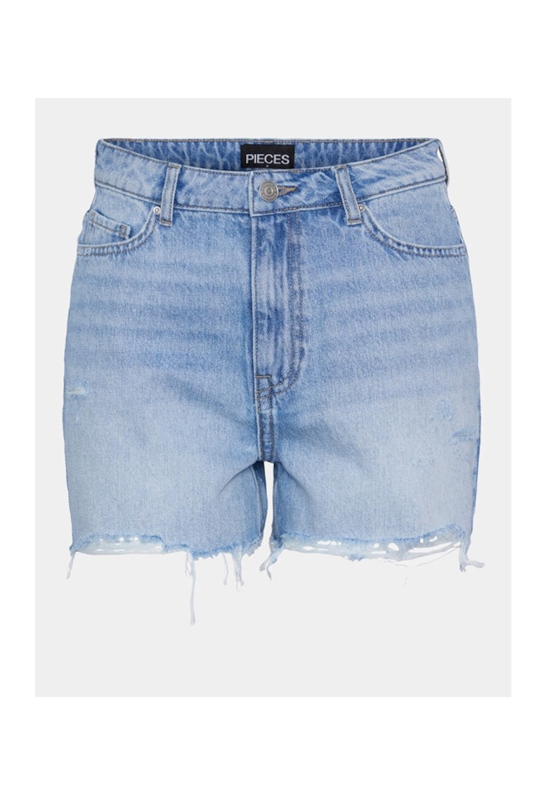 Pantaloni dama -  34977 - Bumbac - Albastru