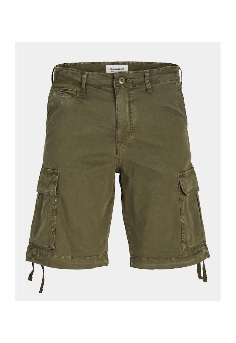 Pantaloni scurti barbati -  303484293 - Verde - Bumbac