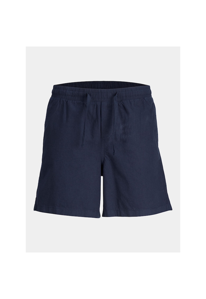 Pantaloni scurti baieti -  303522155 - Albastru inchis - Bumbac