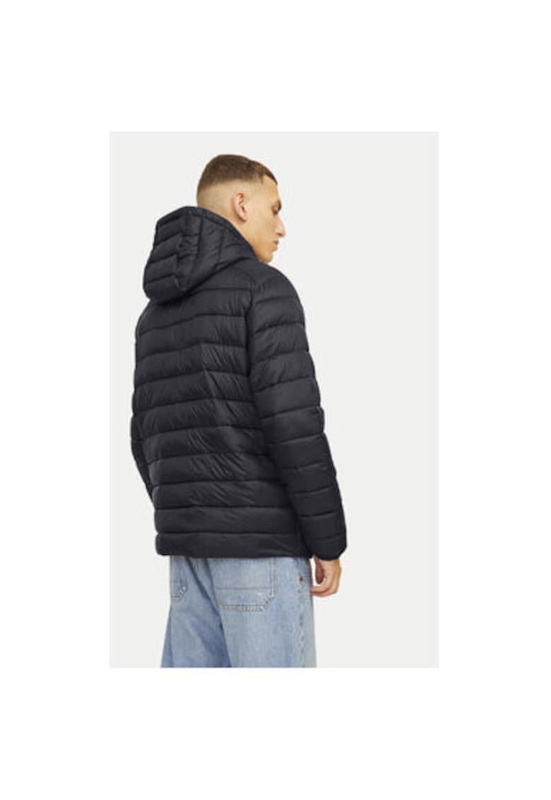 Jack&Jones Geaca din puf Sprint 12258441 Negru Regular Fit - Poliamida -