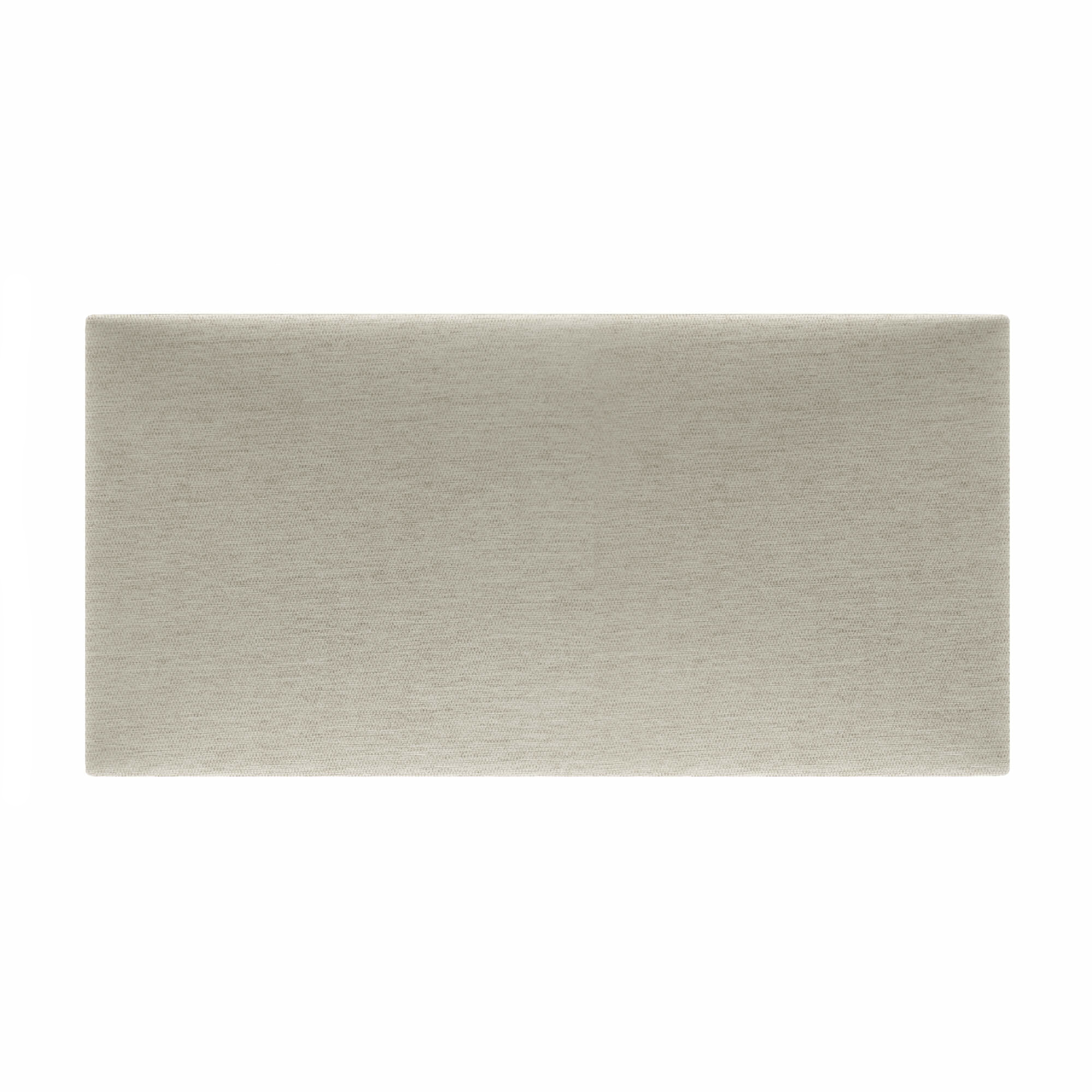 Panou decorativ tapitat, Simple KA02, crem, dreptunghi, 600 x 300 x 37 mm