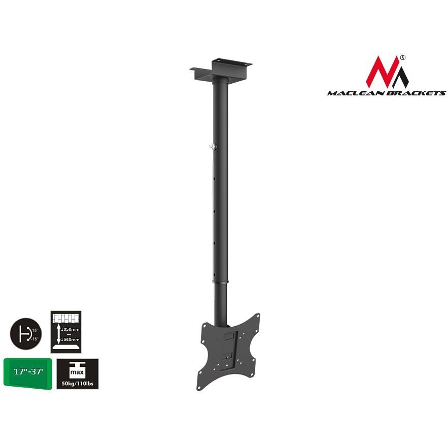 MC-580 17 - 37 inch Negru