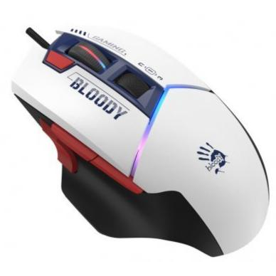 Mouse W95 Ultra Sports Lime RGB LED USB Navy