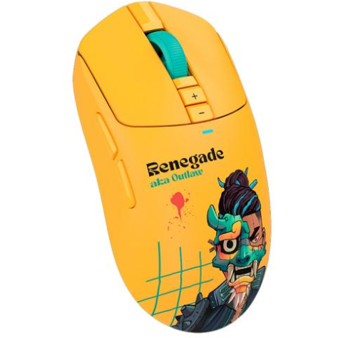 Mouse Bloody R72 Ultra Duo Renegade Sunset USB Wireless/USB Galben