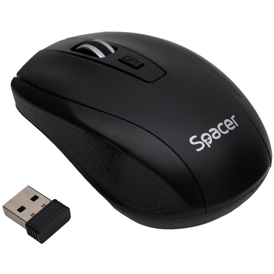 Mouse Wireless 1600dpi Negru
