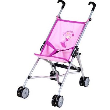 Carucior Sport pentru Papusi Sim 42 x 27 x 55 cm 3 Ani+ Princess Pink