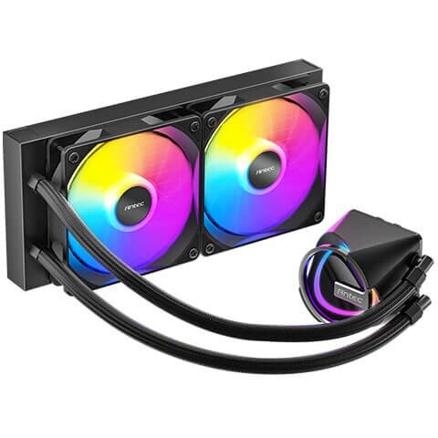 Cooler Procesor Skeleton 240 ARGB Negru