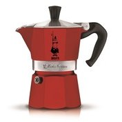 Bialetti 0004942  Moka Express rosu- 3 cesti