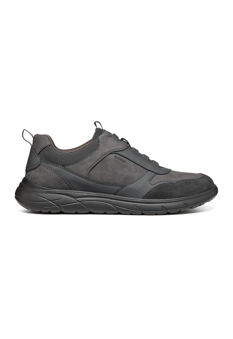 Oferte la Pantofi sport slip-on cu detalii din piele intoarsa Portello - Gri inchis