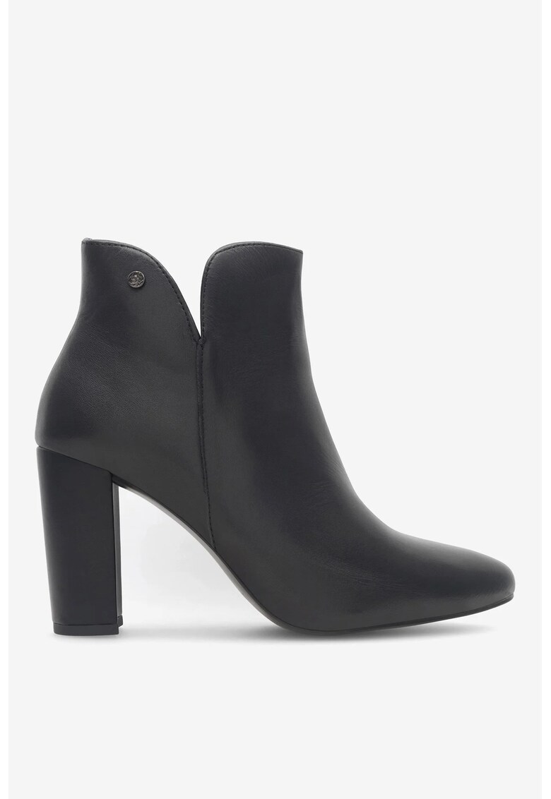 Ghete dama  5905588008545 - Piele naturala - Negru - Negru
