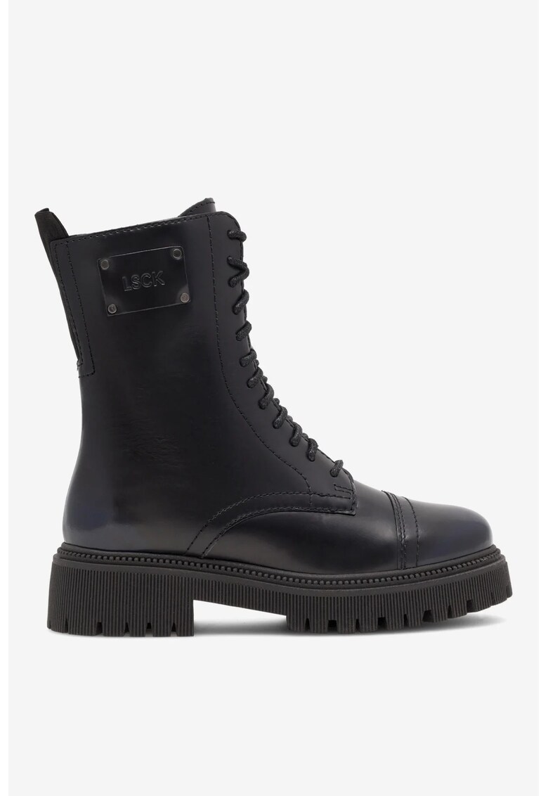 Ghete dama  5905588170884 - Piele naturala - Negru - Negru