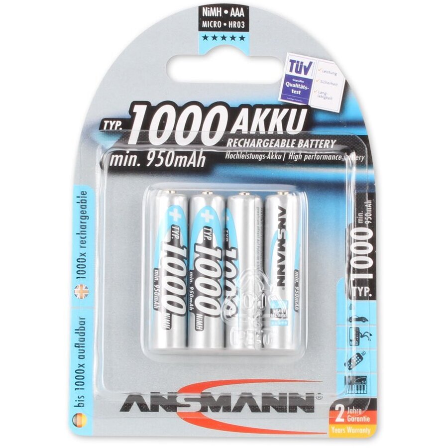 Set 4 Baterii AAA