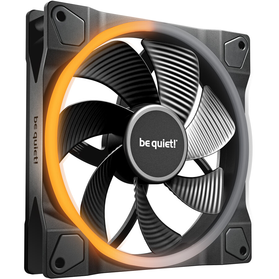 Ventilator Carcasa Light Wings 140MM PWM Reverse (BL134) Negru