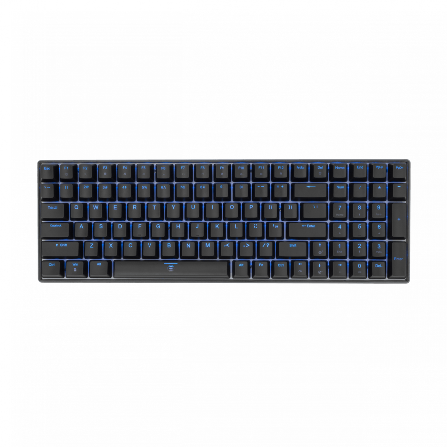 Tastatura Gaming cu Fir KATANA USB 2.0 Iluminare RGB Layout US Negru